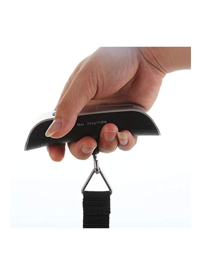 Generic - Digital Electronic Luggage Scale Silver/Black - Image 1