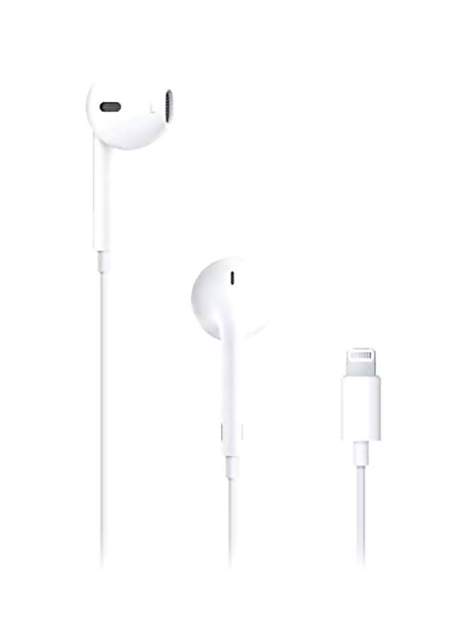 Generic - In-Ear Earphones With Lightning Connector White - Image 1