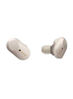 Sony WF-1000XM3 Noise Cancelling Truly Wireless Headphones with Mic Platinum Silver  - Image 3