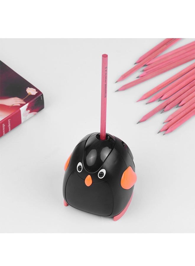 Cartoon Penguin Automatic Electric Pencil Sharpener Multicolour - Image 4