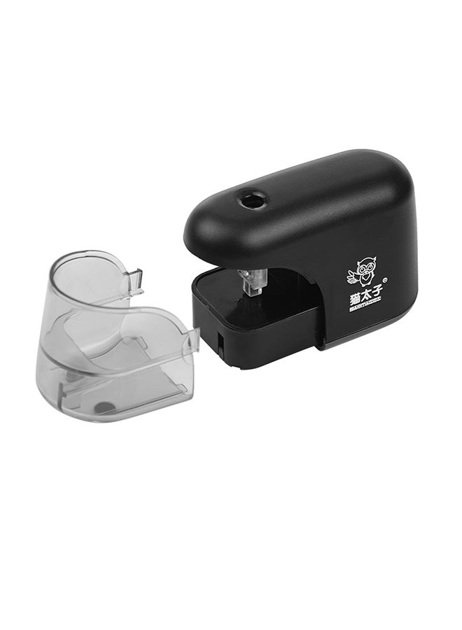 ماوتيزي مبراة قلم رصاص تلقائية كهربائية مزودة بإضاءة LED أسود - Image 2