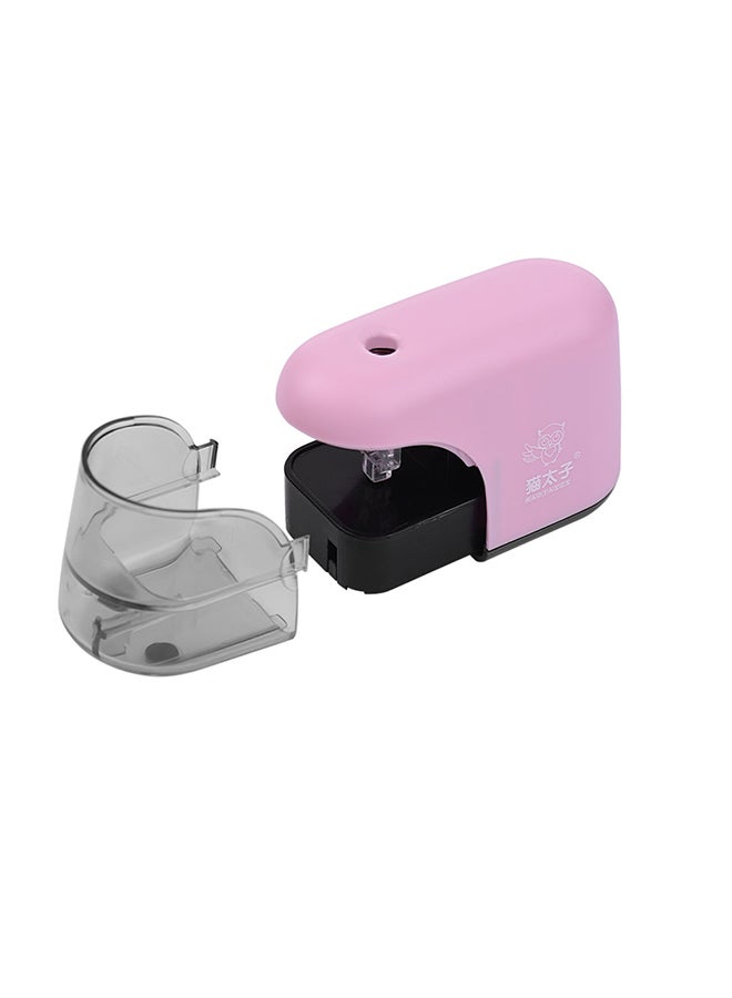 ماوتيزي مبراة قلم رصاص تلقائية كهربائية مزودة بإضاءة LED وردي - Image 2