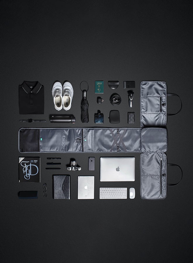 KORIN DESIGN - Flexpack Go Duffel Bag Dark Grey - Image 1