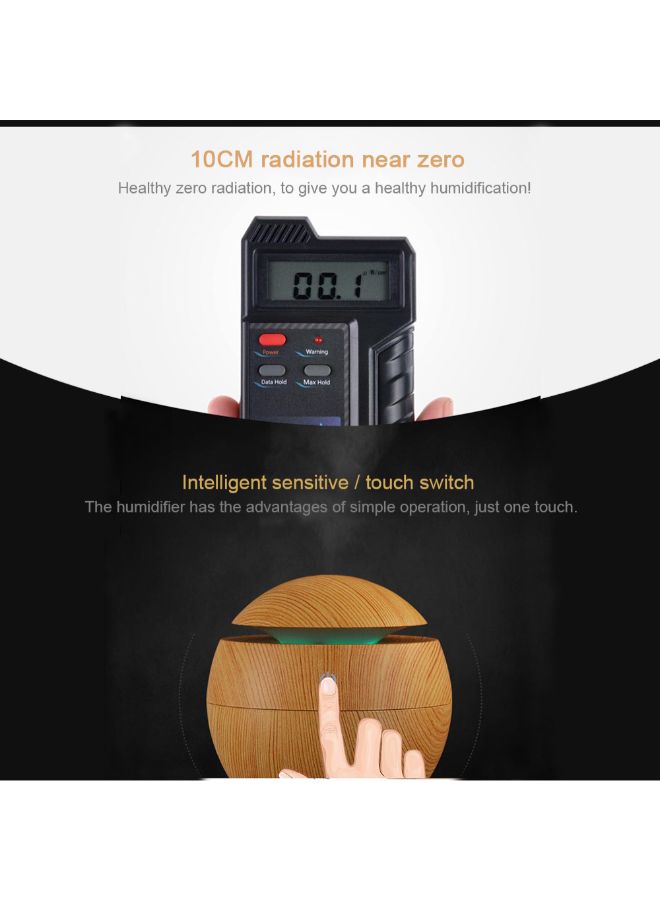 Ultrasonic Aroma Humidifier Brown  - Image 5