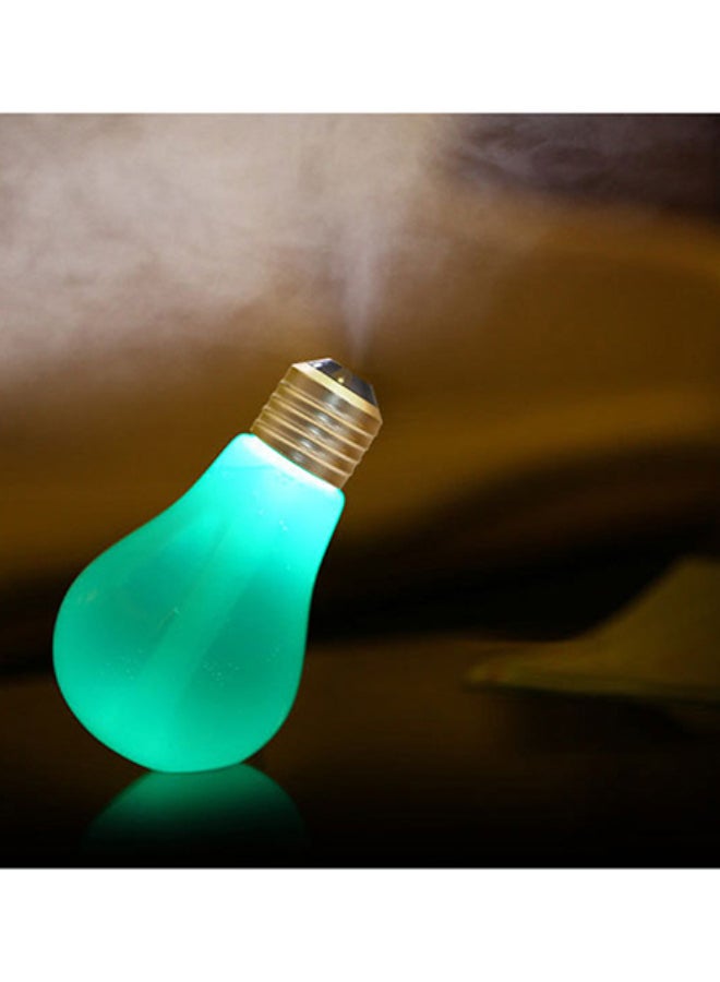 USB Powered Light Bulb Aromatherapy Humidifier White 16*10*8cm - Image 2