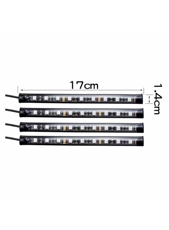 STAR SHINE 4-Piece Car LED Lights Strip - Image 3