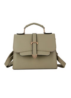 Retro Style Shoulder Handbag Green
