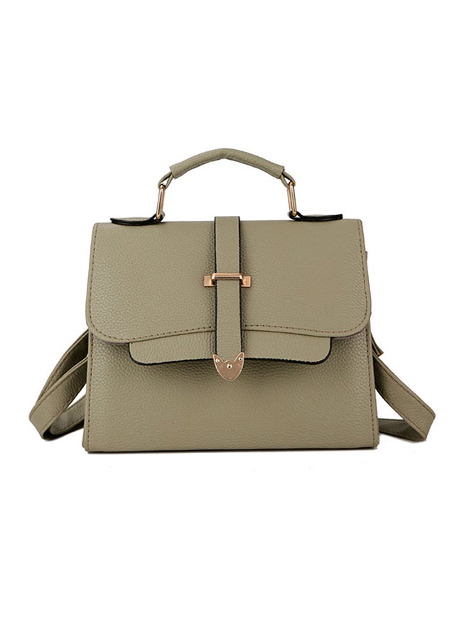 Generic - Retro Style Shoulder Handbag Green - Image 1