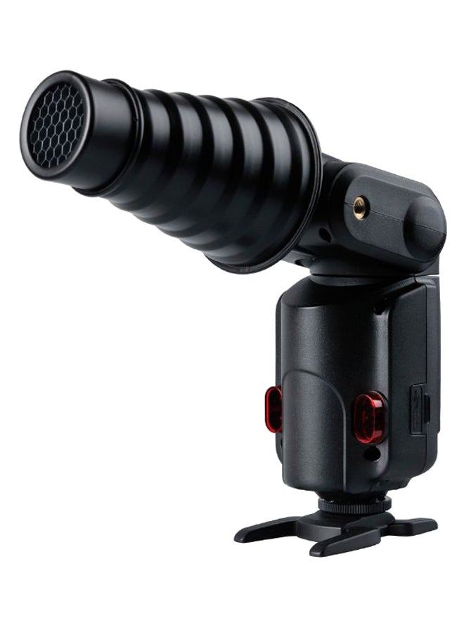 Godox Honeycomb Grid With Snoot For WITSTRO AD180/AD360/AD200 Black/Silver  - Image 2