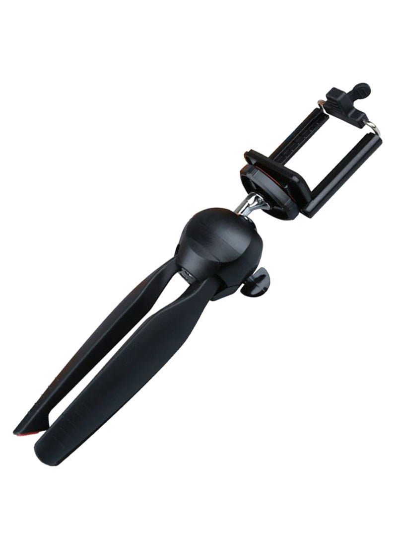 Mini Tripod Mount With Phone Holder Clip For Yunteng Black - Image 2