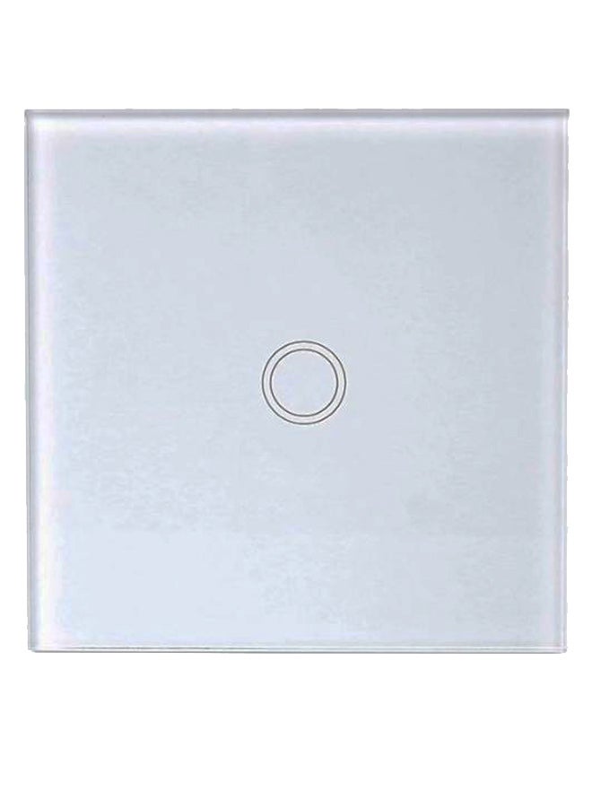 Generic - Smart Wall Touch Light Switch With Remote Control White/Black - Image 1