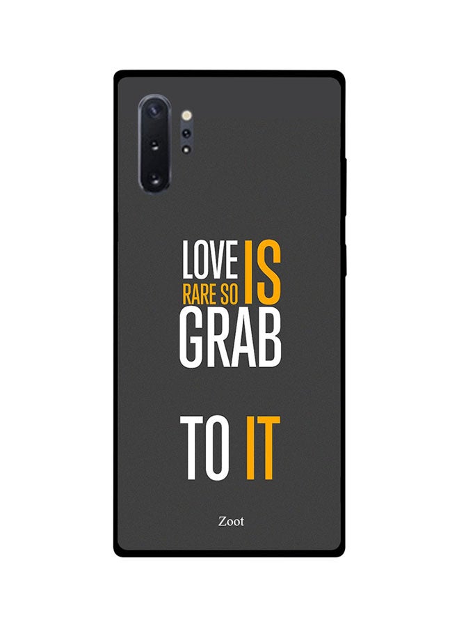 Zoot Protective Case Cover For Samsung Note 10 Pro Love Is Rare So Grab To It