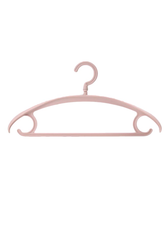 Non-Slip Hanger For Cloth And Pant Beige 42 x 21cm