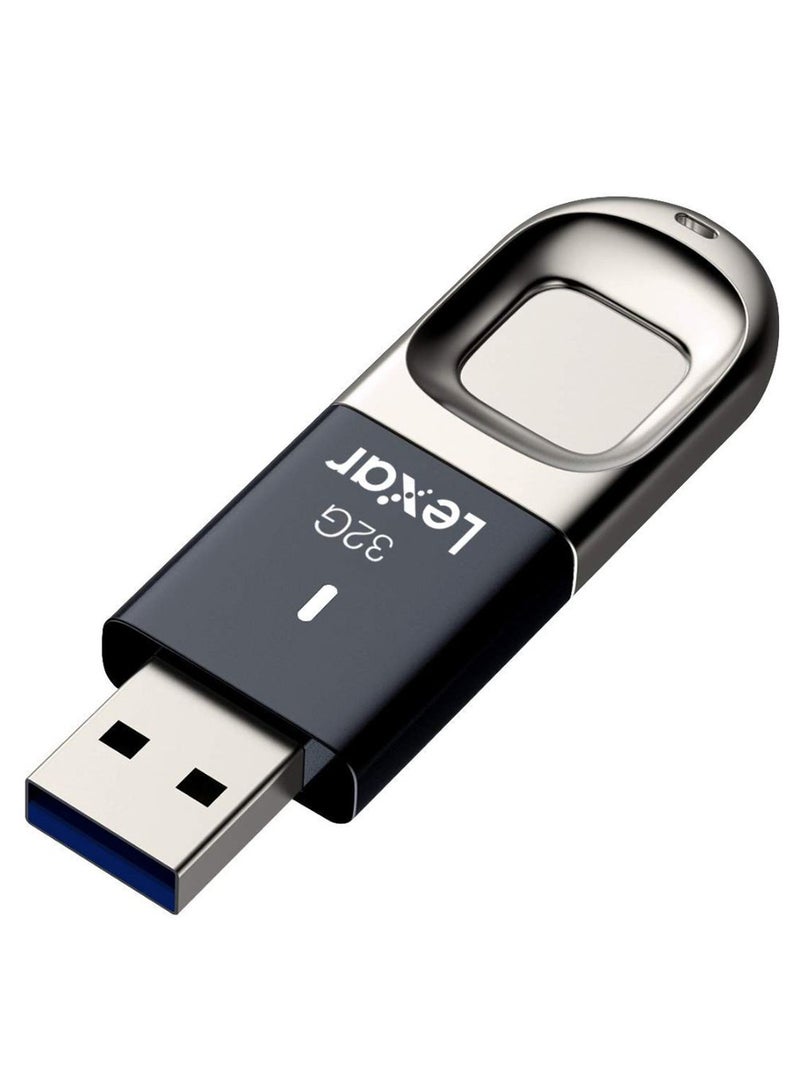 Lexar Jump Fingerprint Flash Drive 32 GB 