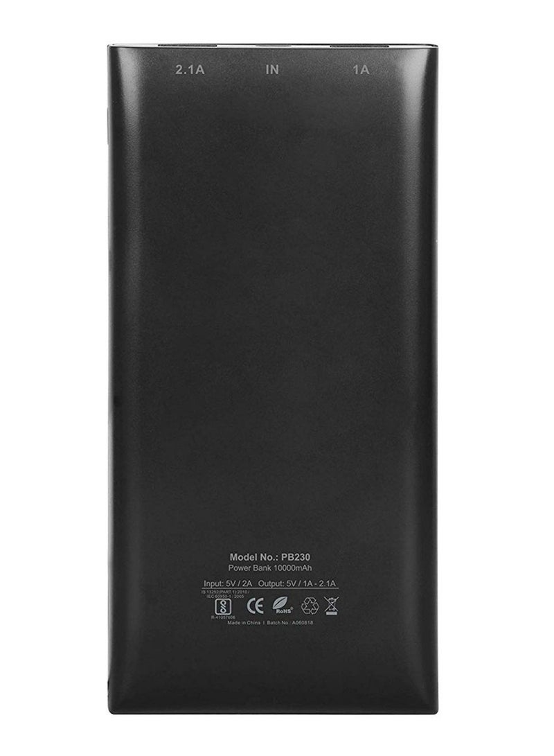 أستروم باور بنك عام مع مؤشر LED أسود - Image 2