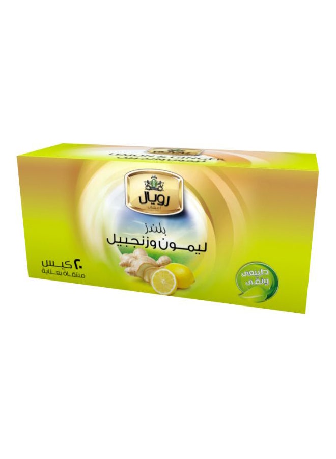 Royal Herbs Lemon & Ginger 20 Filter 