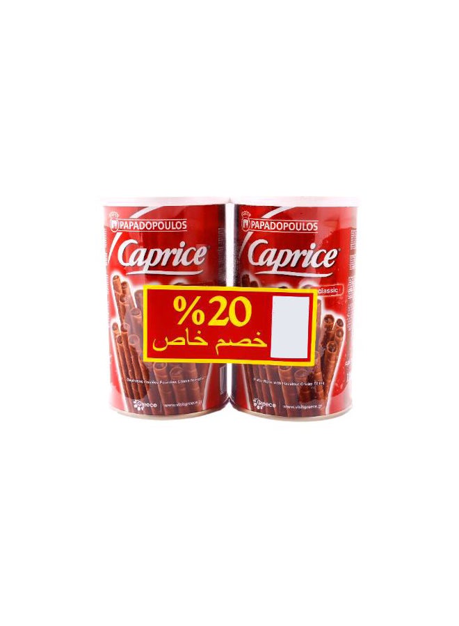 caprice 2-pack Classic Plus Mini Pick Wafers 230grams 