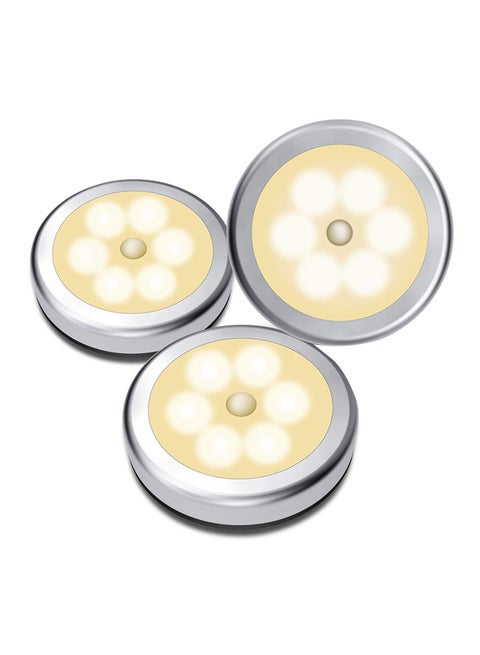 Motion Sensor Light white 3.2x0.7inch
