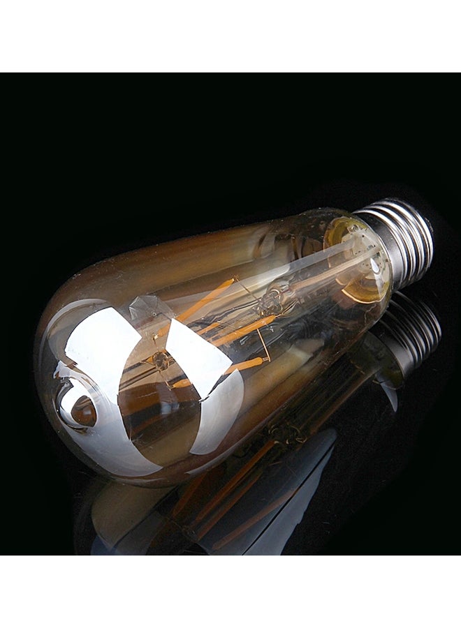 ماركة غير محددة - مصباح LED بفتيلة بتصميم كلاسيكي موفر للطاقة من 4 قطع أبيض 45X35X45Ø³Ù†ØªÙŠÙ…ØªØ± - Image 1
