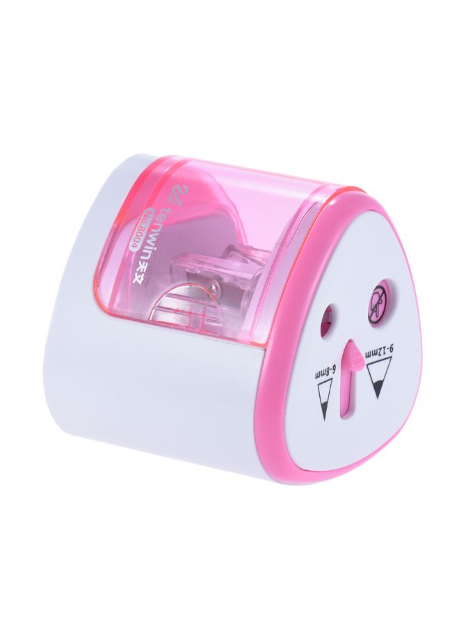 tenwin Multifunctional Automatic Electric Pencil Sharpener Pink - Image 2