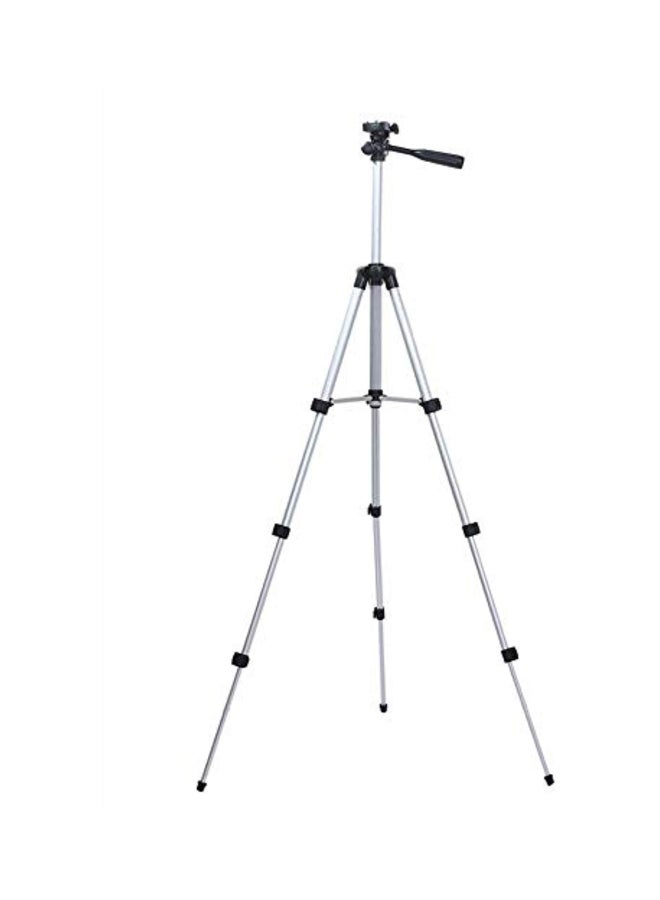 حامل ثلاثي القوائم قابل للحمل أسود/ فضي - Image 3