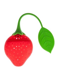 Silicone Tea Infuser Red/Green 19 x 5centimeter