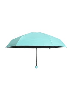 Foldable UV-Protection Capsule Umbrella Blue