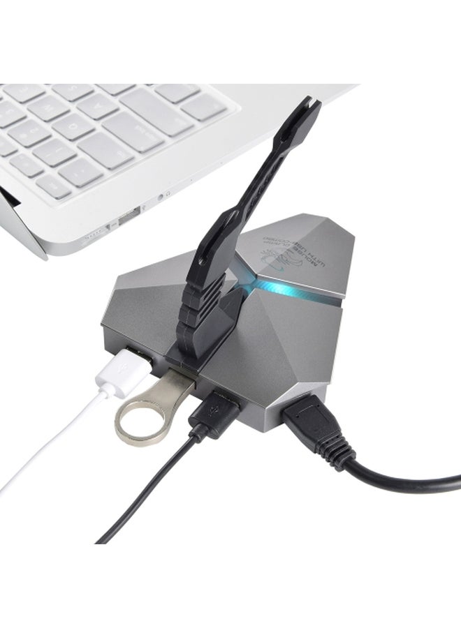محور ألعاب سلكي USB 3.0 بمدخل 3 منافذ - Image 5