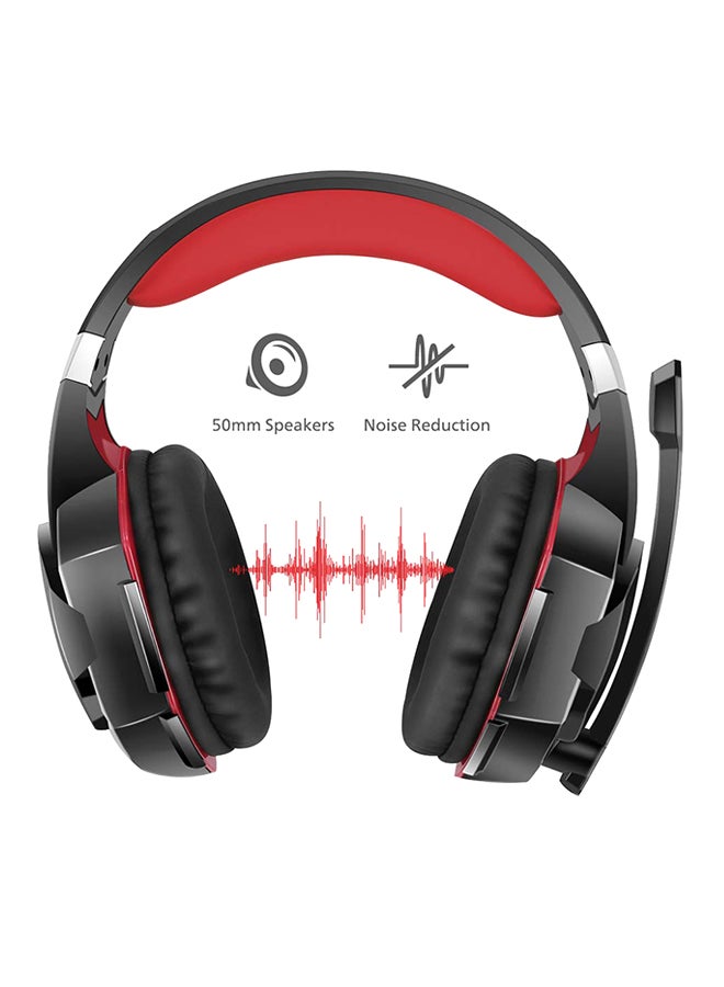 KOTION EACH - G2000 Wired Over-Ear Gaming Headsets With Mic For PS4/PS5/XOne/XSeries/NSwitch/PC - Image 1