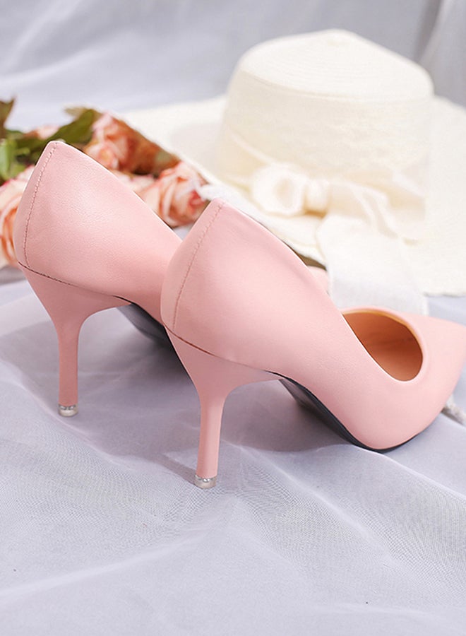 High Heel Pumps Pink - Image 3