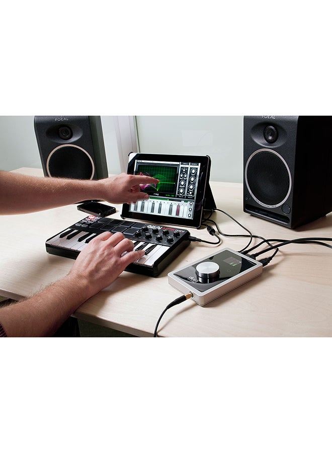 Duet - 2 IN x 4 OUT USB Audio Interface for Mac and PC DUET-MAC-IOS Black/Silver