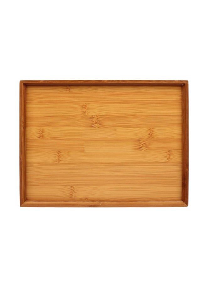 Sharpdo Wooden Dessert Cutlery Tray Brown 22 x 28 x 2centimeter  - Image 2