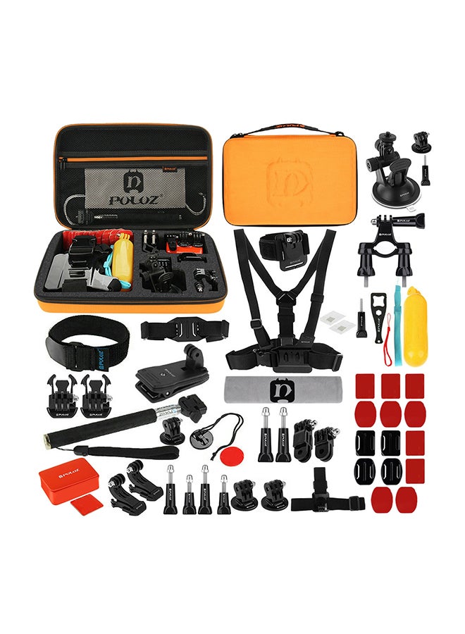 بولوز مجموعة إكسسوارات 53 في 1 لكاميرا جو برو هيرو 7/ 6/ 5/ 5 سيشن/ 4 سيشن/4 /3+ /3 /2 /1 متعدد الألوان - Image 1