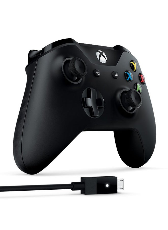 Microsoft - Xbox Wireless Controller + Cable For Windows - Image 1