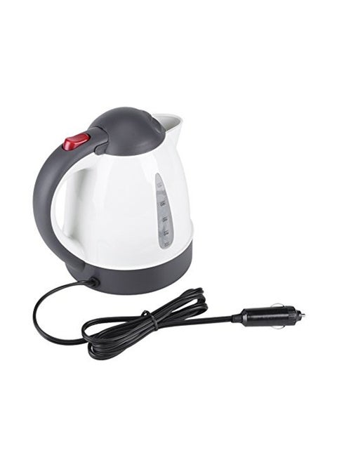 غلاية كهربائية يمكن تشغيلها في السيارة 1000 ml 1000 W was_123_ksa-DLC-HT3360 رمادي / أبيض