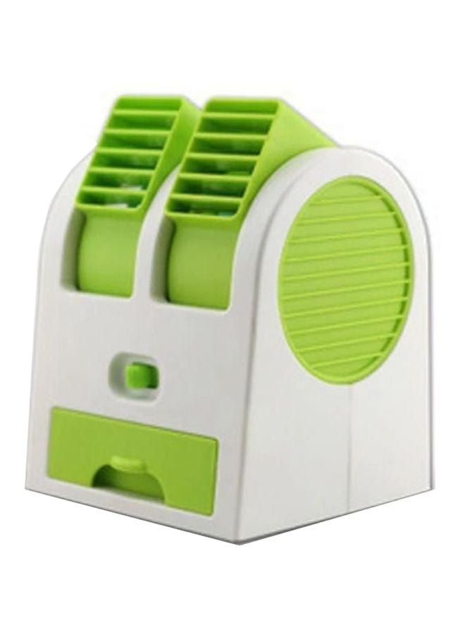 Electric Mini Air Conditioner White/Green - Image 1