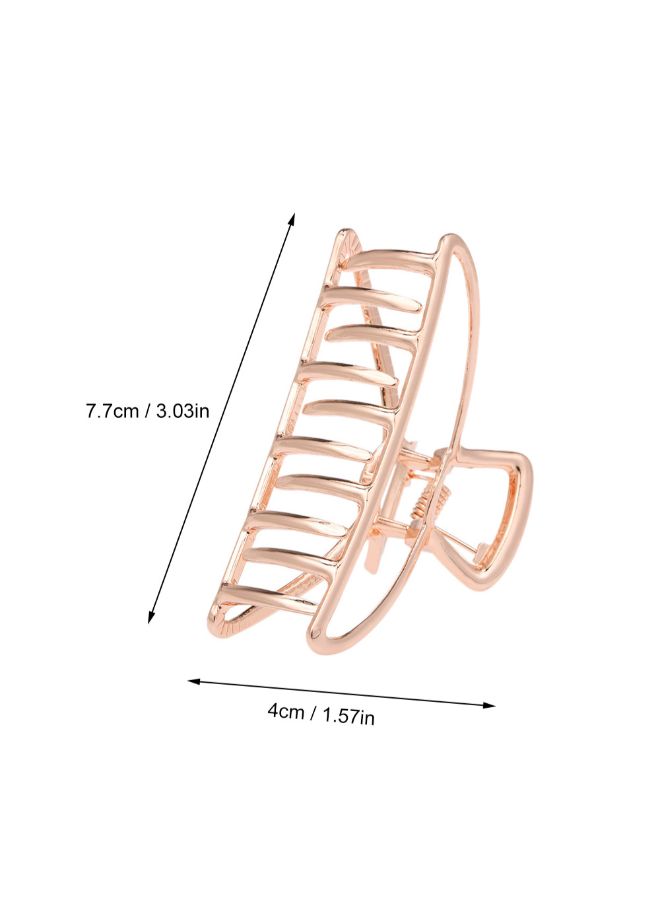 مشبك للشعر بتصميم مخلب فضي 7.7x2.5x4Ø³Ù†ØªÙŠÙ…ØªØ± - Image 5