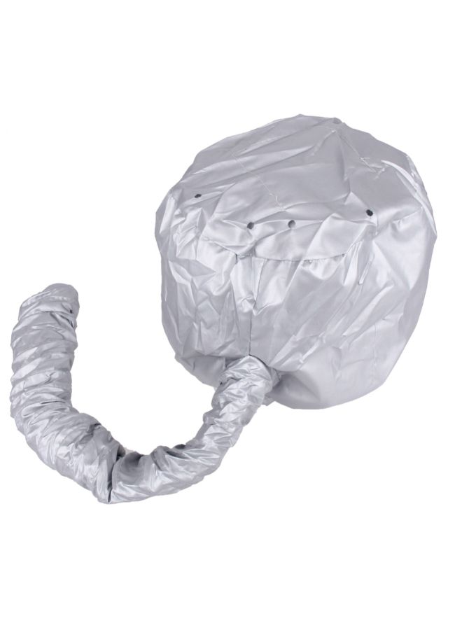 Generic Hot Oil Treatment Head Cover For Home And Salon Silver 19.5x6x14.5cm  - Image 4