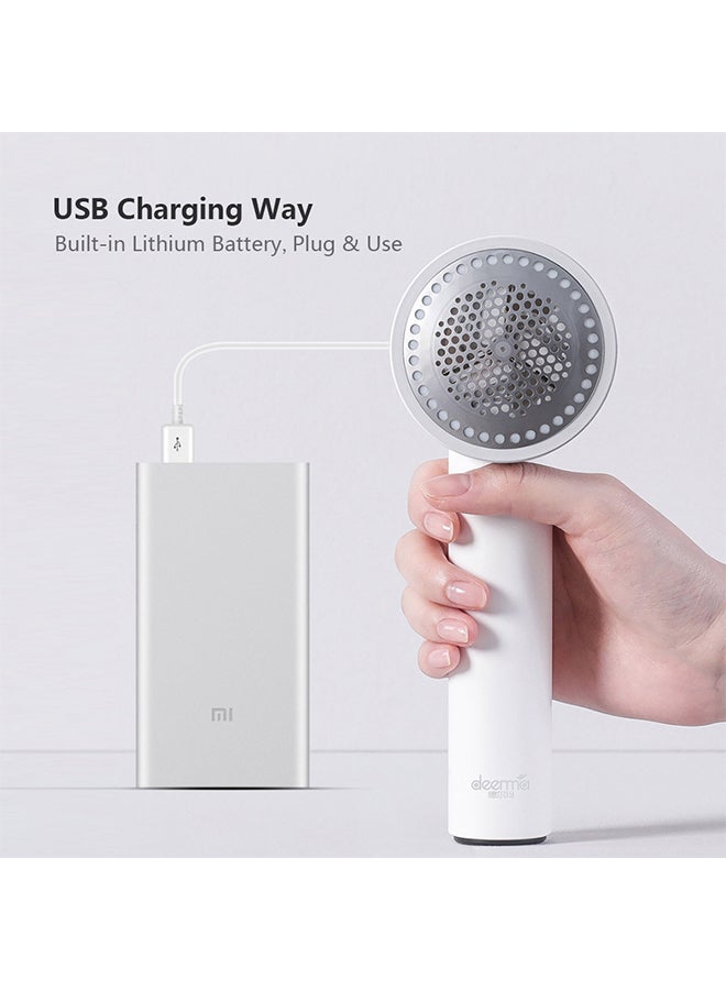 ديرما Portable Hair Ball Remover Clothing Trimmer White 26 x 14 x 16cm  - Image 2
