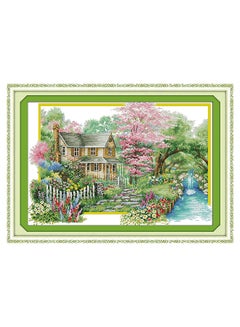 Decdeal DIY Cross Stitch Handmade Painting Multicolour 67 x 48cm  - Image 1