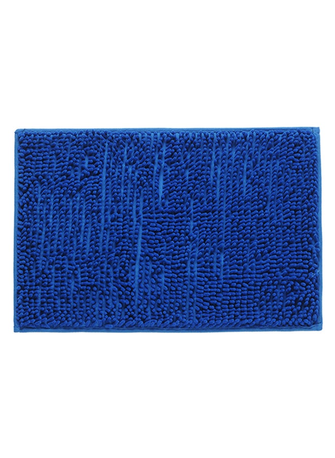 Washable Microfiber Floor Mat Dark Blue 40 x 60cm