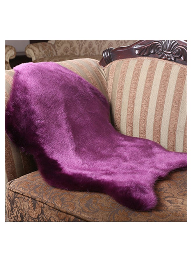 Super Soft Indoor Anti-Slip Washable Mat Purple 1cm 