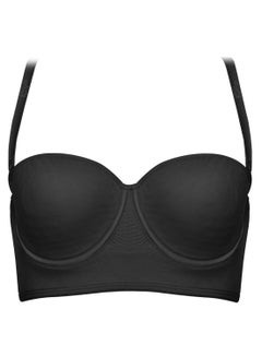 Annette Strapless Control Bra With Extra Sides Support Black  - Image 2