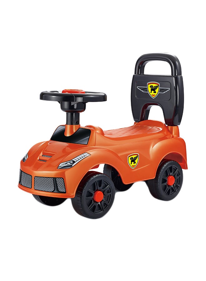 QUNXING Ride On Car With Backrest 49.5 x 18 x 21centimeter 