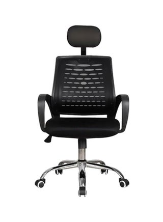 Swivel Mesh Office Chair Black/Silver - v1565697794/N28921109A_1
