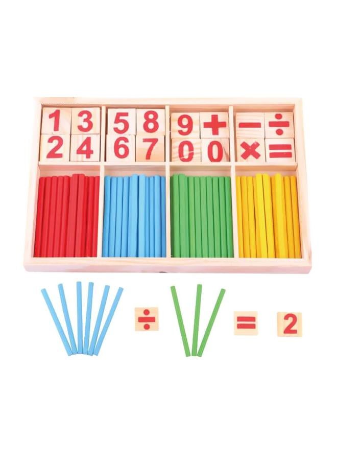 Generic - Wooden Mathematical Stick Counting Learning Toy - Image 1