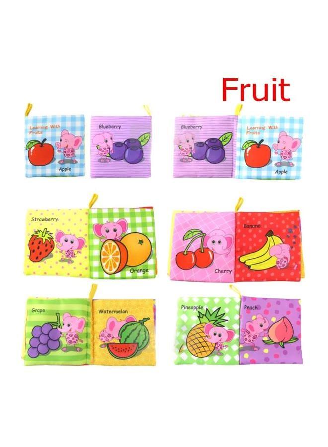 ال دبليو مجموعة لعب كتب تعليمية مصنوعة من القماش من 4 قطع - Image 4