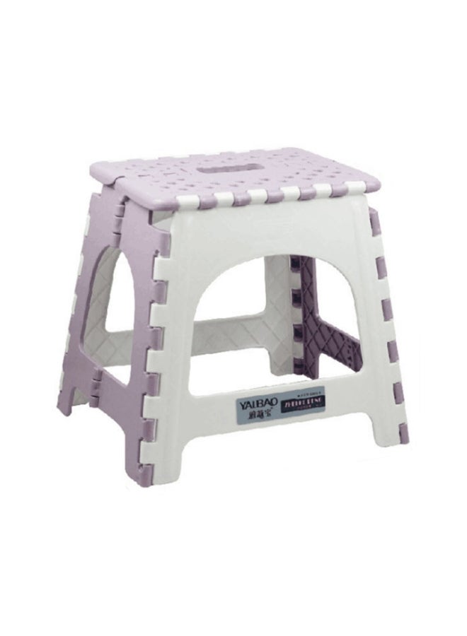 Folding Step Stool Pink/White