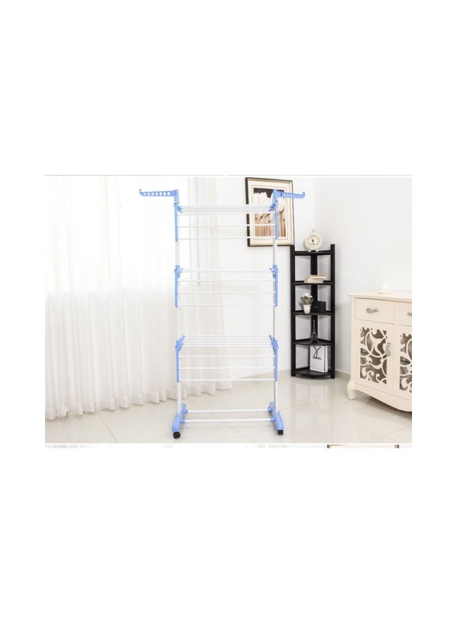 Foldable Clothes Drying Rack Multicolour 64x168x50cm