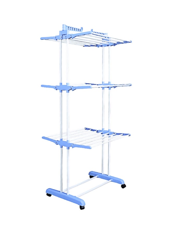 Foldable Clothes Drying Rack Multicolour 64x168x50cm
